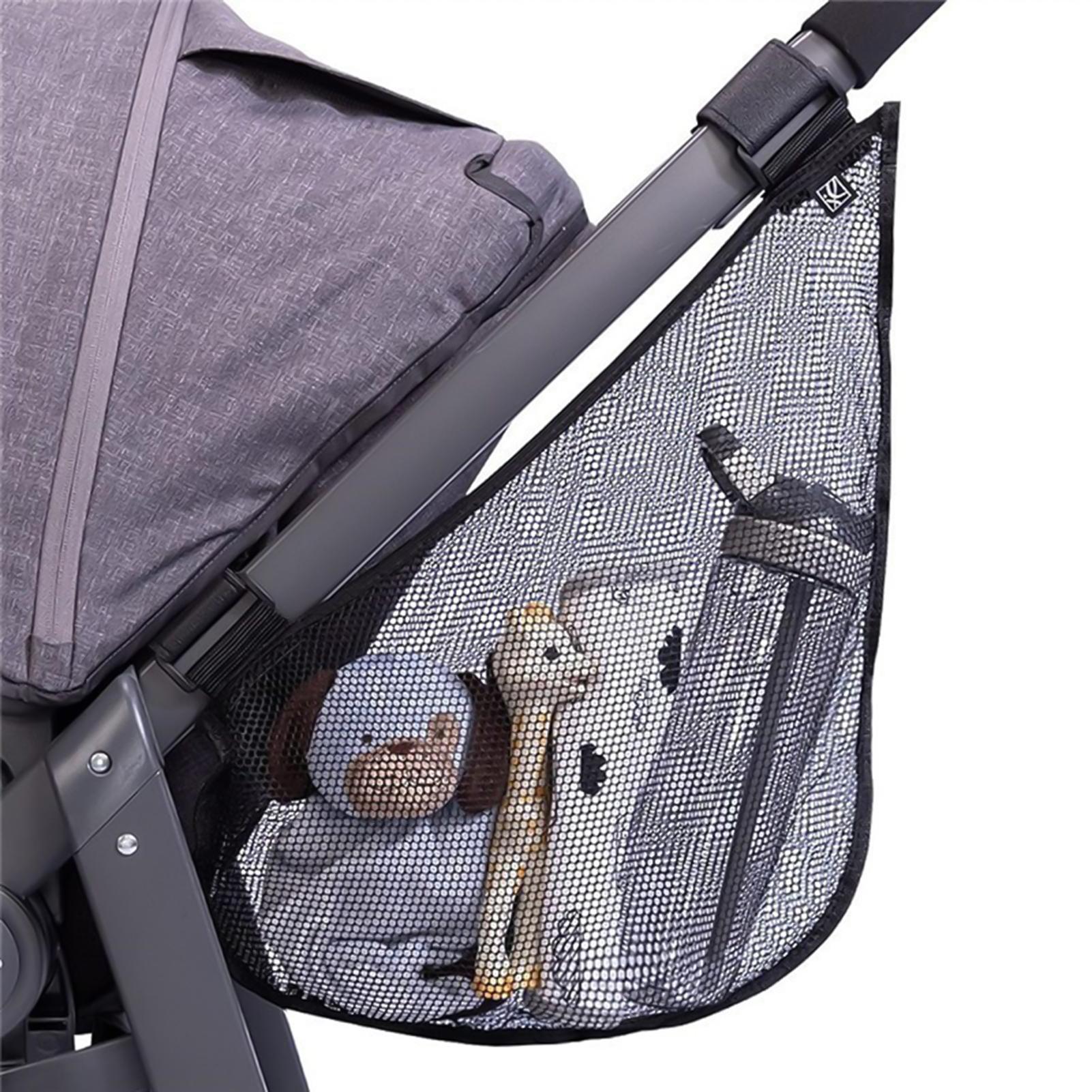 Food Snacks Packaging - Verstellbare Gurte Universelles Rutschfestes Kinderwagen-Seitennetz für
