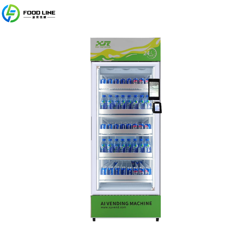Food Snacks Vending Machine - Maßgeschneiderter Intelligenter Lebensmittel-Verkaufsautomat Gekühlte Getränke Snacks