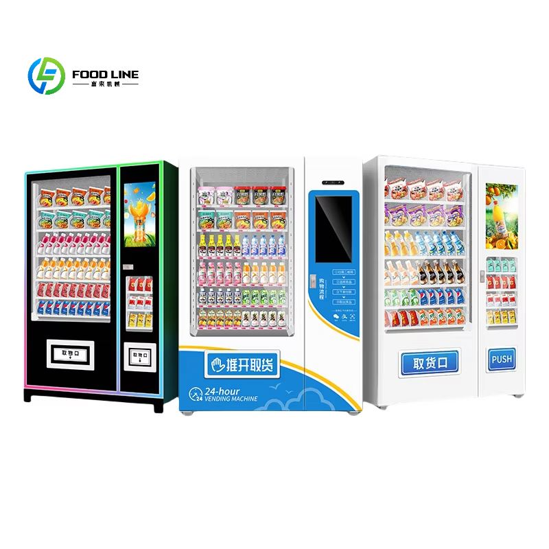 Food Snacks Vending Machine - Maßgeschneiderter automatischer Kleinverkaufsautomat für den Einzelhandel,