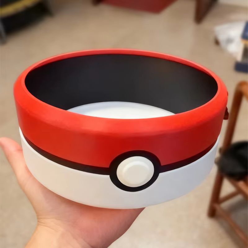 Food Snacks Packaging - Pokémon Pokéball Snack-Tablett Desktop-Aufbewahrungsbox Couchtisch-Snackbox Fernbedienungs-Aufbewahrungsbox