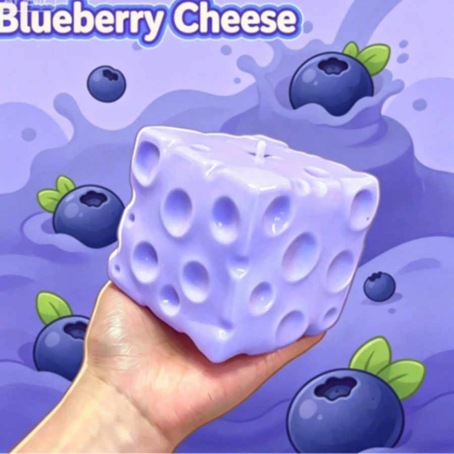 Neues Blaubeerfarbenes Käse-Sq – Food & Snacks Coloring Book Bold & Easy Designs For Adults And Kids Bold & Easy Coloring Books Bewertung und Preis