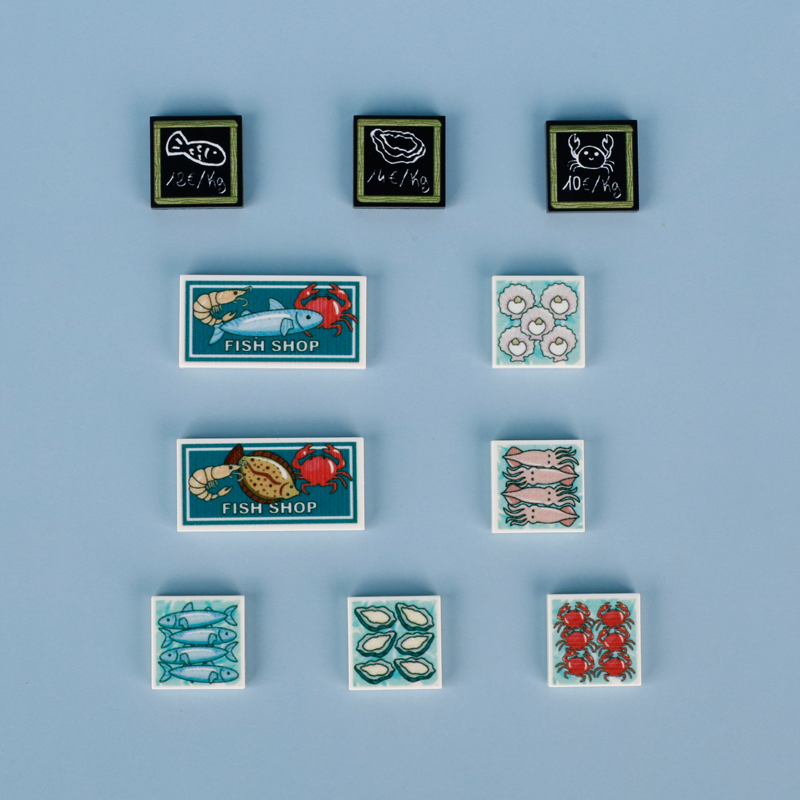 MOC Stadt Straße Figuren Leben – Food Sweet Snacks Bewertung und Preis