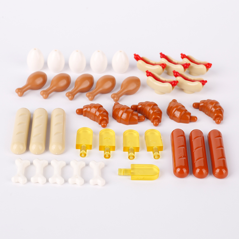 MOC Stadt Straße Figuren Leben – Food Sweet Snacks Bewertung und Preis