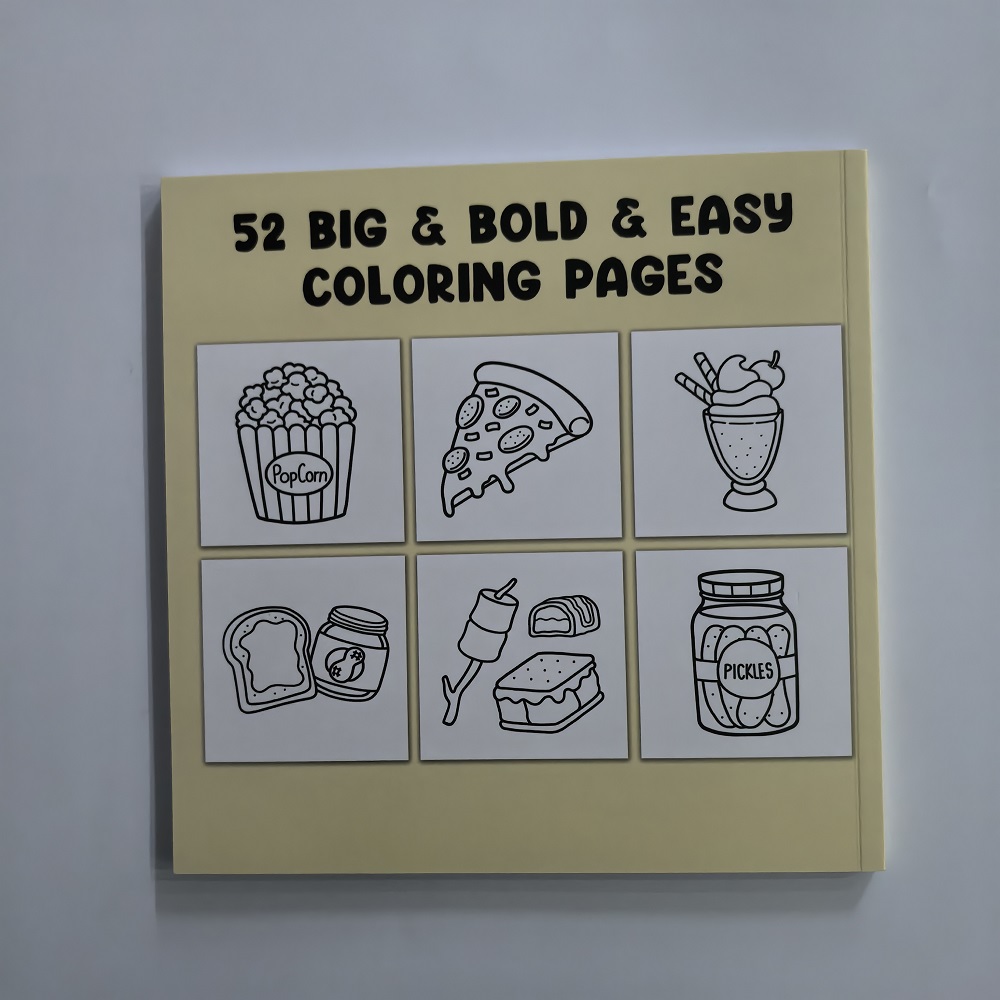 Malbuch für Lebensmittel, Getr – Food Snacks Coloring Book Bewertung und Preis