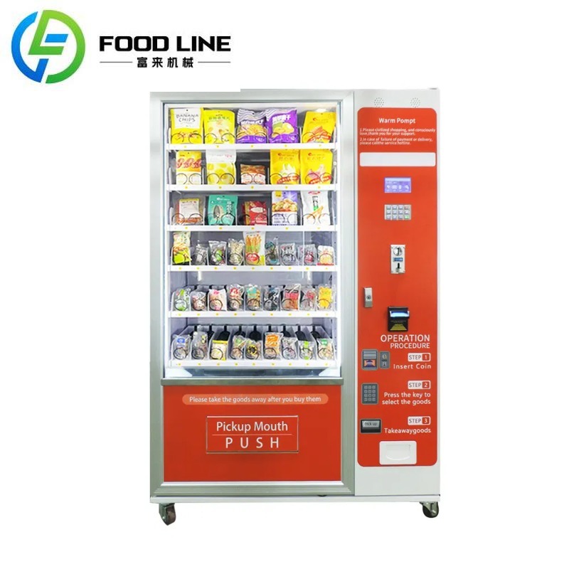 Maßgefertigter Fabrik-Kombinat – Food Snacks Vending Machine Bewertung und Preis