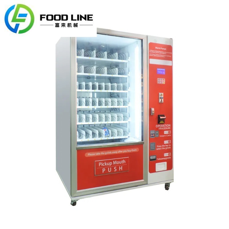Maßgefertigter Fabrik-Kombinat – Food Snacks Vending Machine Bewertung und Preis
