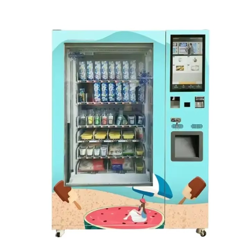 Automatischer Eiswasser-Verkau – Food Snacks Vending Machine Bewertung und Preis