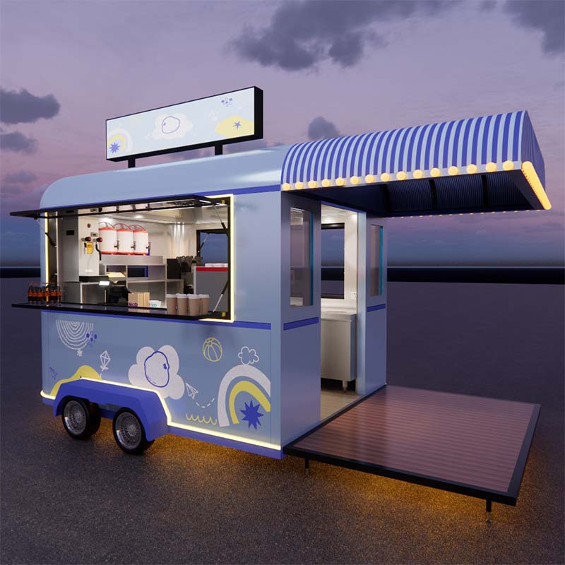 Hochwertiger mobiler Fast-Food – Quality Food Snacks Bewertung und Preis