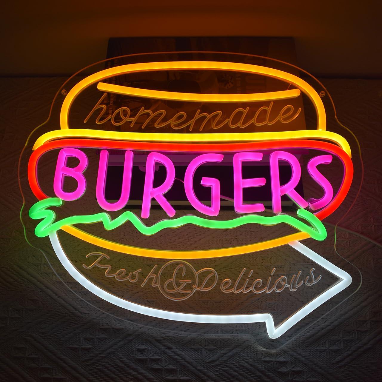 Selbstgemachte Burger Neonleuc – Homemade Food Snacks Bewertung und Preis