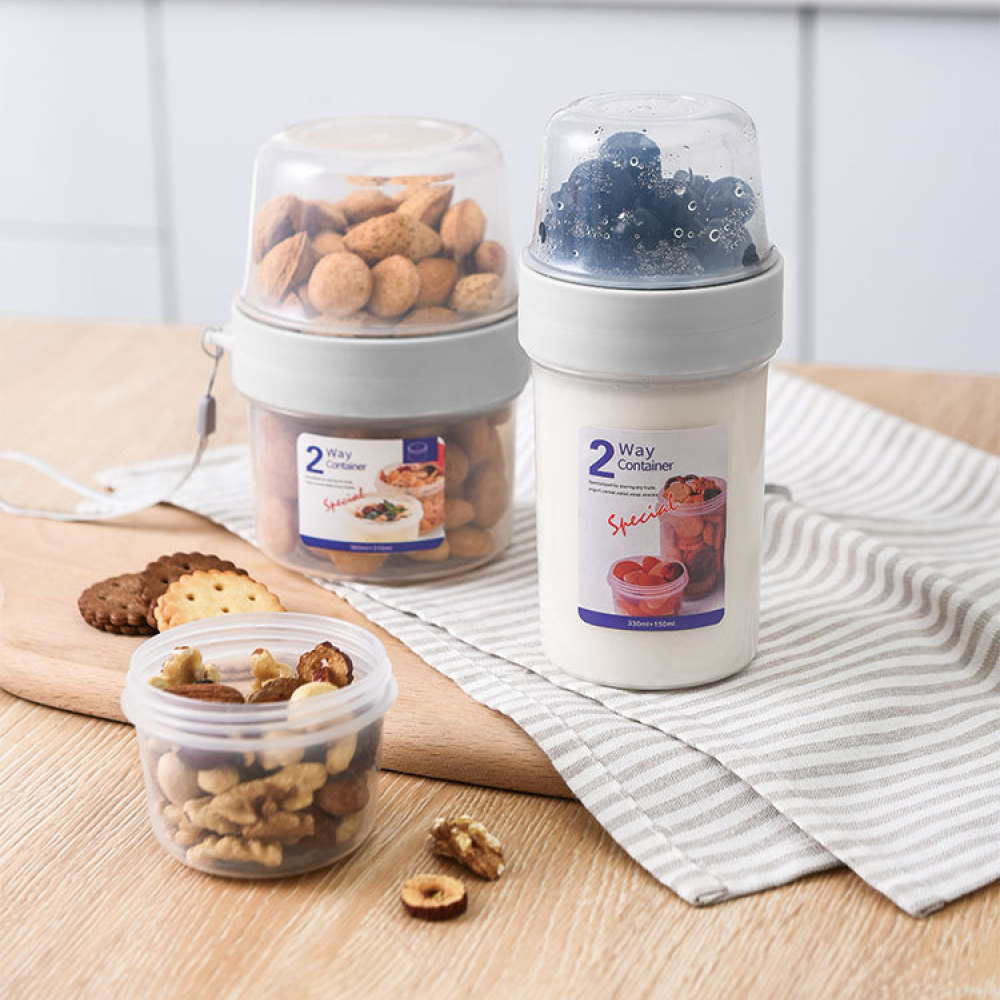 Tragbarer Doppelschicht-Lebens – Baby Food Snacks Yogurt Bewertung und Preis