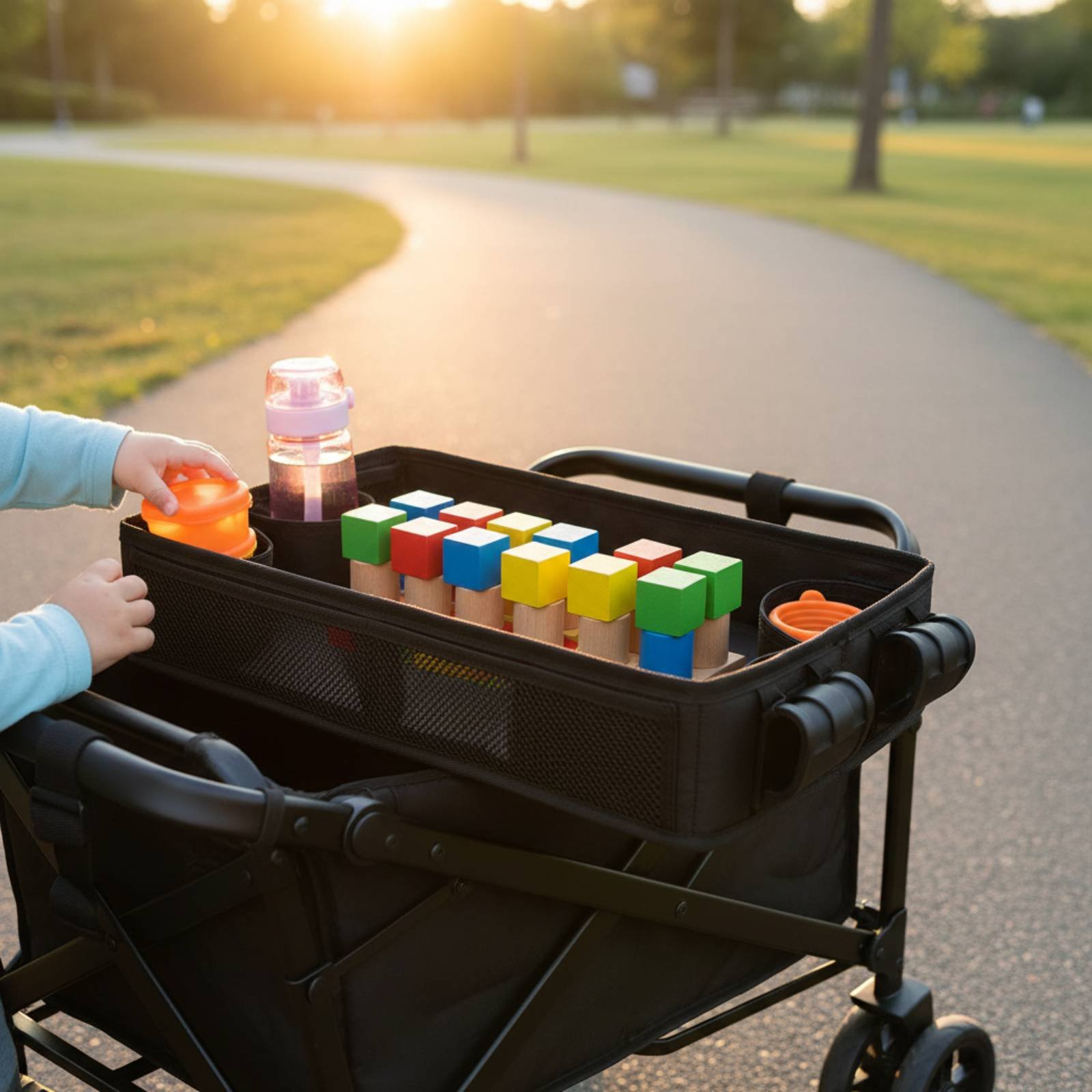 Kinderwagen-Tablett mit Netzta – Food Snacks For Toddlers Bewertung und Preis