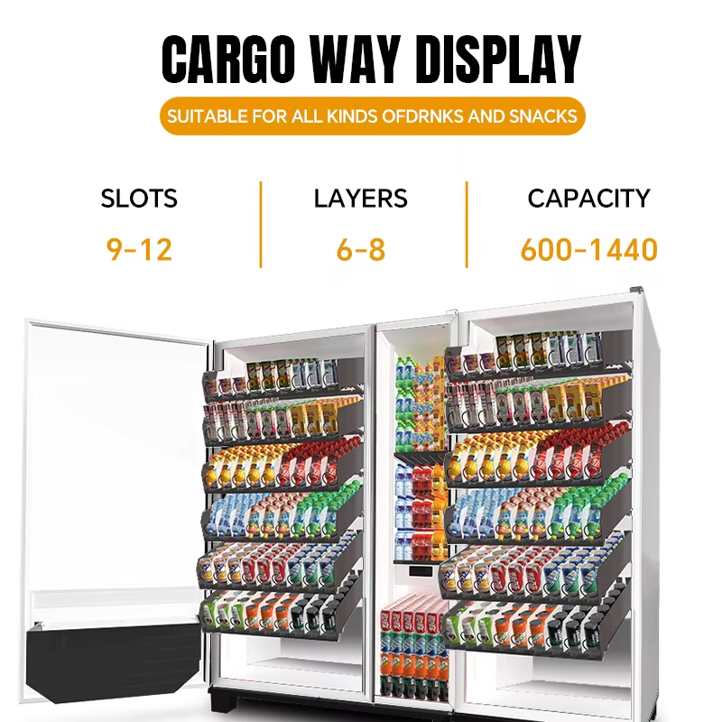 Automatischer Kaltgetränke-Ver – Food Snacks Vending Machine Bewertung und Preis