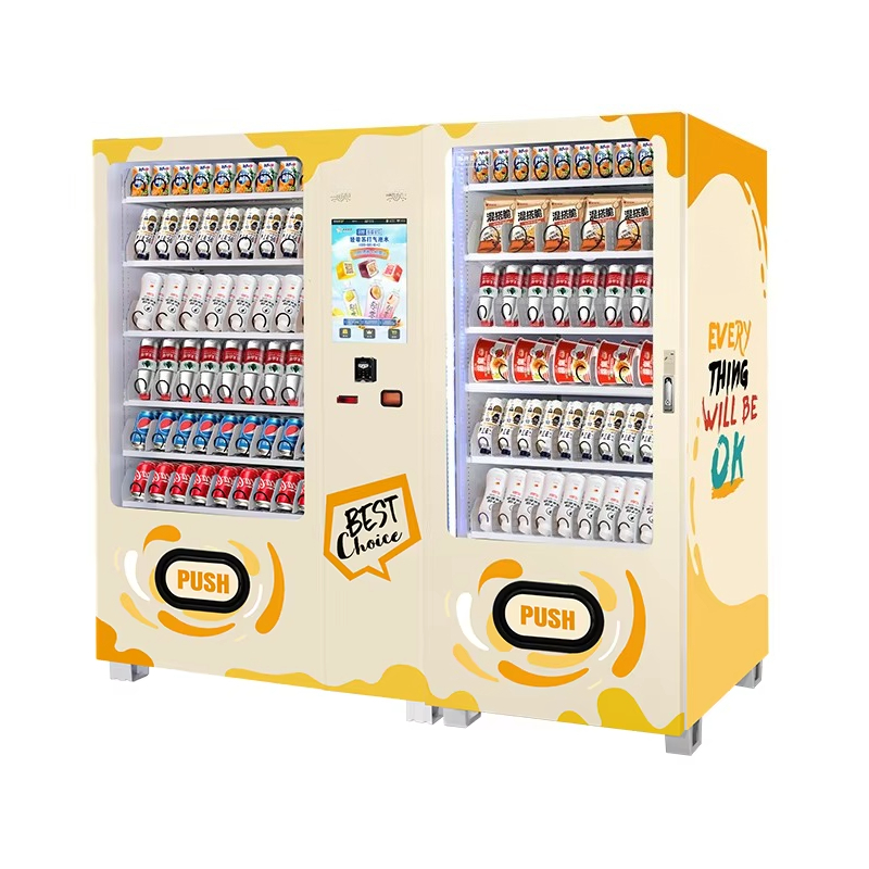 Automatischer Kaltgetränke-Ver – Food Snacks Vending Machine Bewertung und Preis