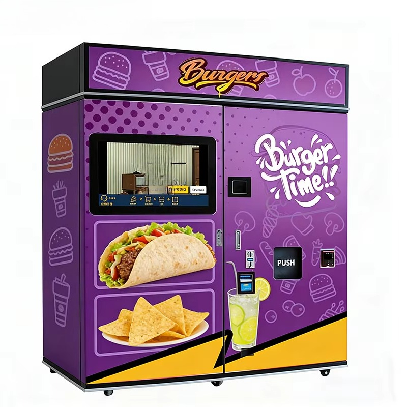 Maßgeschneiderter Fast-Food-Ve – Food Snacks Vending Machine Bewertung und Preis