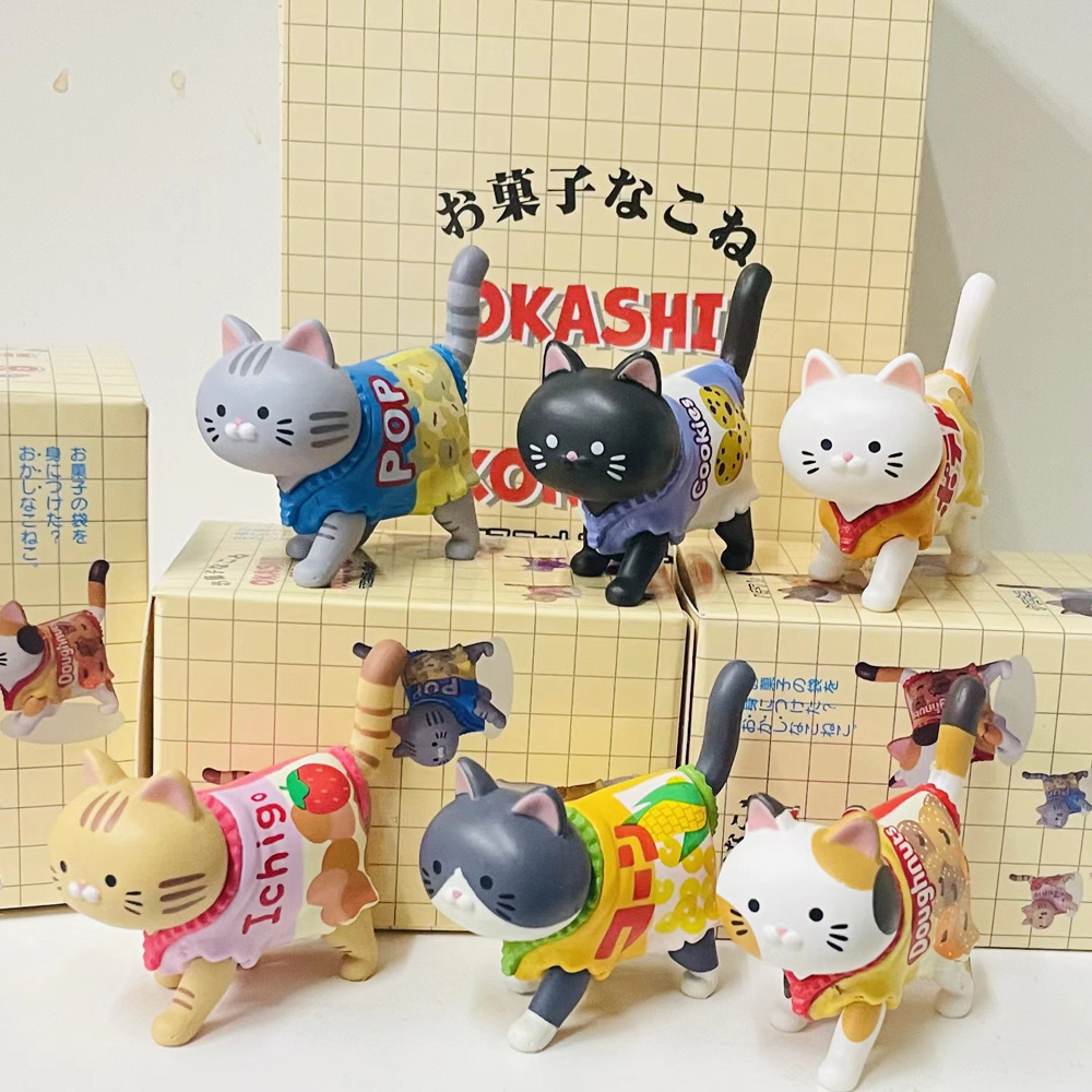Blindbox mit Katzenmotiv, Süßi – Food Snacks Packaging Bewertung und Preis