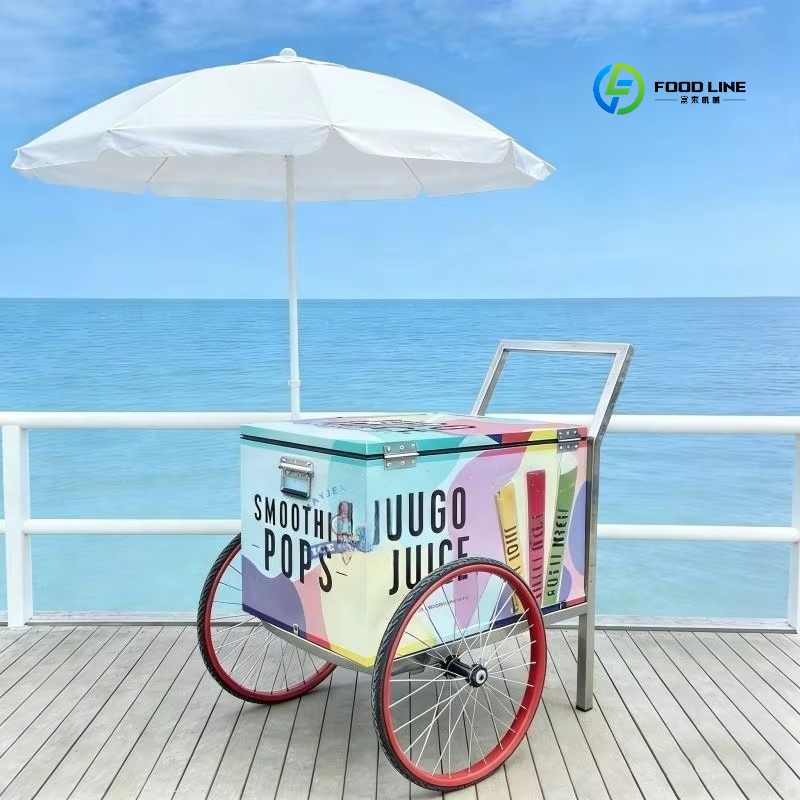 Hochwertiger mobiler Eiswagen  – Quality Food Snacks Bewertung und Preis