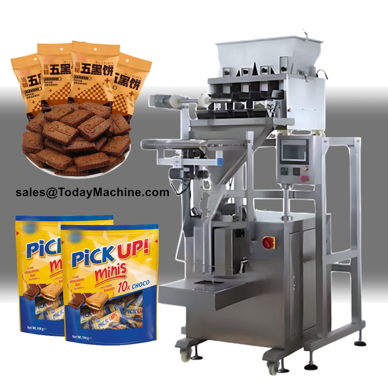 Lineare Wiegemaschine Automati – Food Snacks Packaging Bewertung und Preis