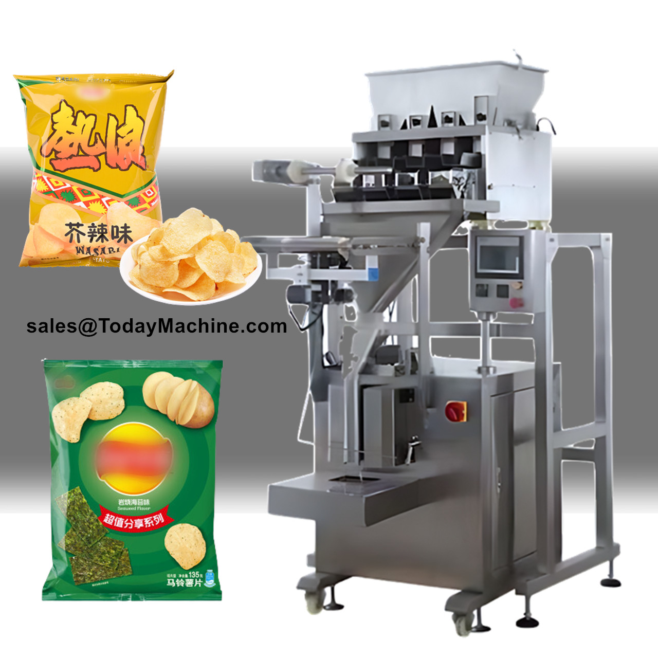 Lineare Wiegemaschine Automati – Food Snacks Packaging Bewertung und Preis