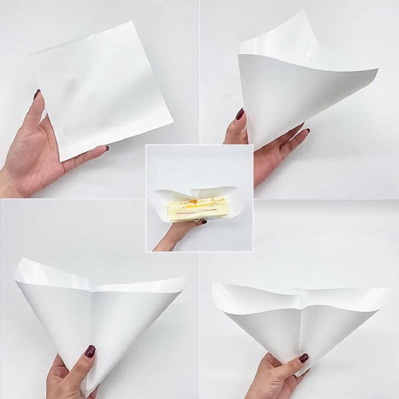 [Neu] 100 Stück fettdichte Pap – Food Snacks Packaging Bewertung und Preis