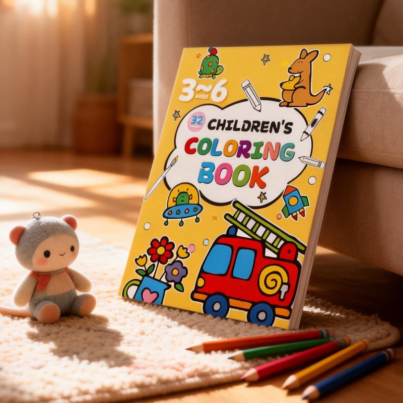 Kinder-Malbuch mit farbigen Mo – Food Snacks Coloring Book Bewertung und Preis