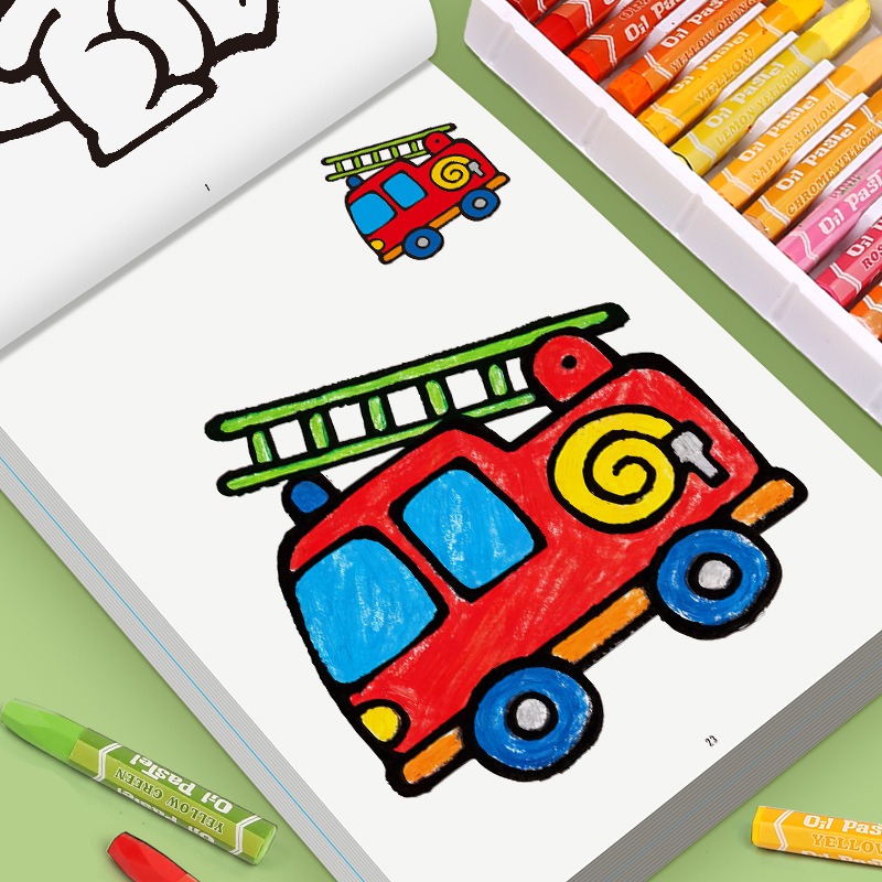 Kinder-Malbuch mit farbigen Mo – Food Snacks Coloring Book Bewertung und Preis